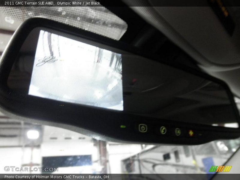 Olympic White / Jet Black 2011 GMC Terrain SLE AWD