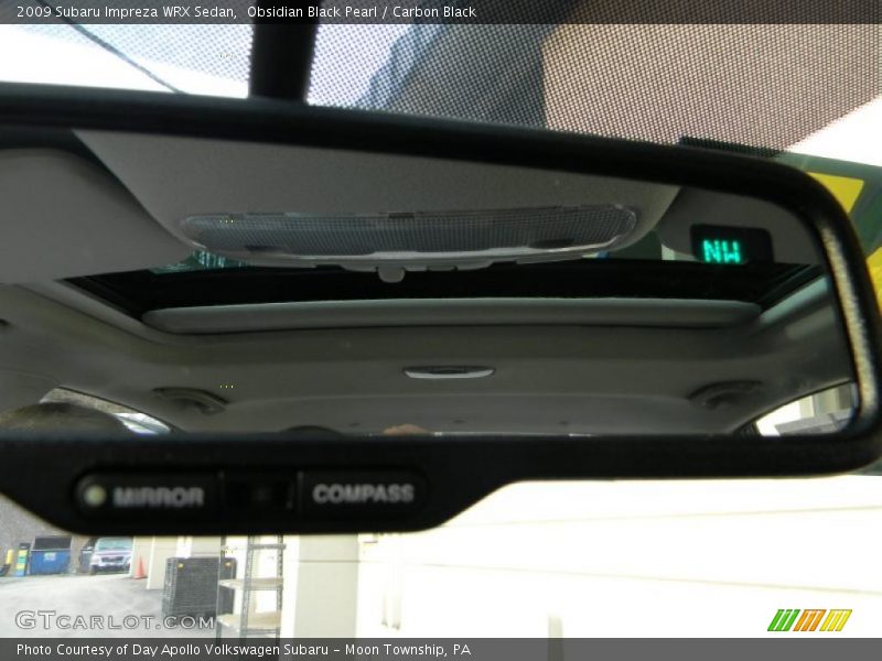 Obsidian Black Pearl / Carbon Black 2009 Subaru Impreza WRX Sedan
