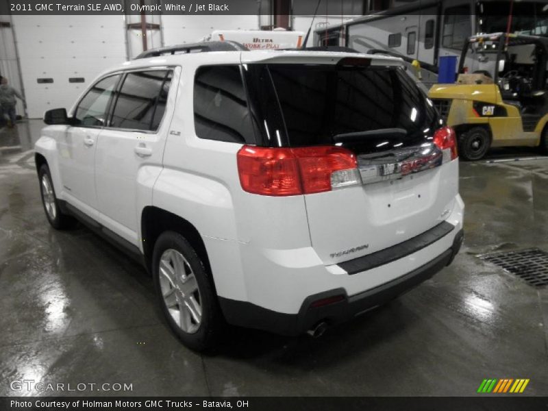 Olympic White / Jet Black 2011 GMC Terrain SLE AWD