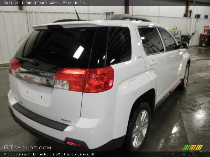 Olympic White / Jet Black 2011 GMC Terrain SLE AWD