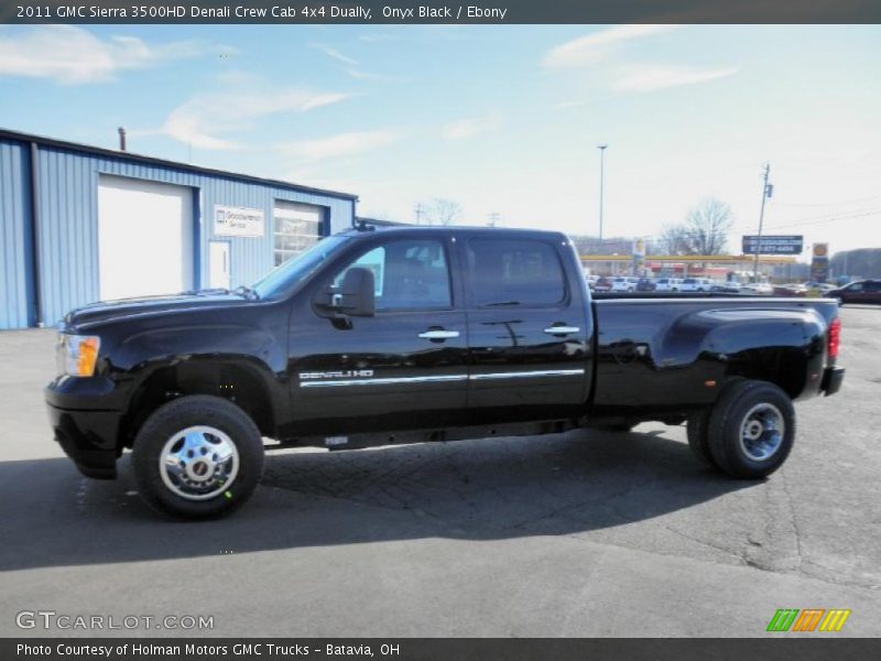  2011 Sierra 3500HD Denali Crew Cab 4x4 Dually Onyx Black