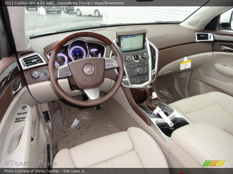 Shale/Brownstone Interior - 2011 SRX 4 V6 AWD 