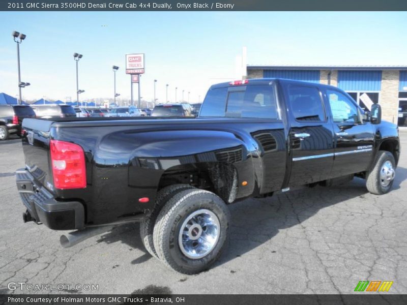  2011 Sierra 3500HD Denali Crew Cab 4x4 Dually Onyx Black