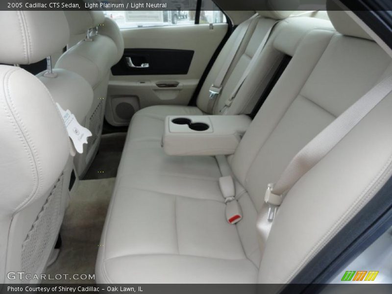 Light Platinum / Light Neutral 2005 Cadillac CTS Sedan