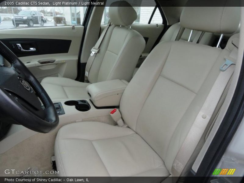 Light Platinum / Light Neutral 2005 Cadillac CTS Sedan