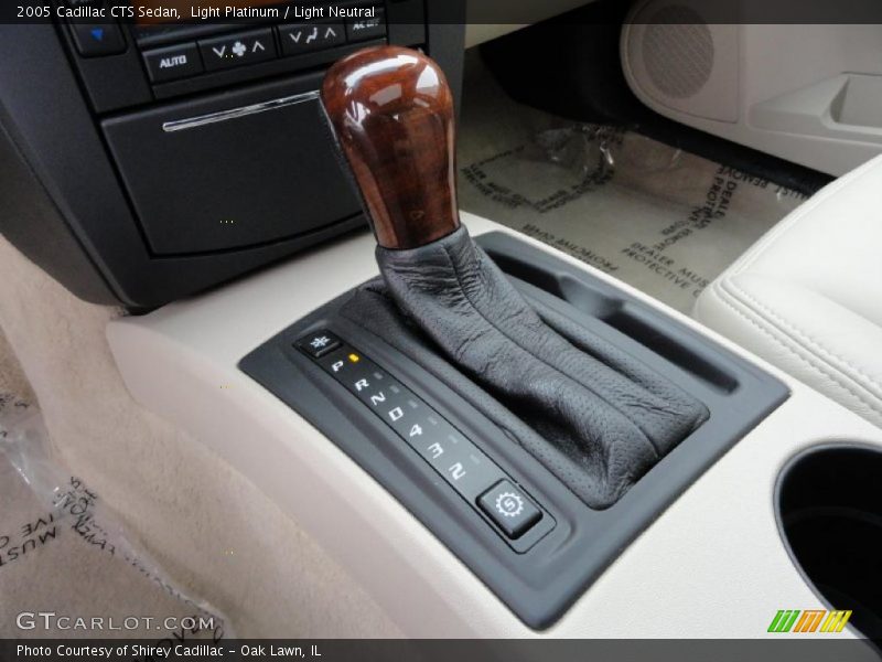 Light Platinum / Light Neutral 2005 Cadillac CTS Sedan