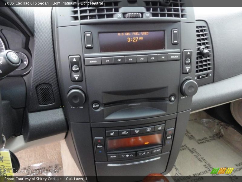 Light Platinum / Light Neutral 2005 Cadillac CTS Sedan