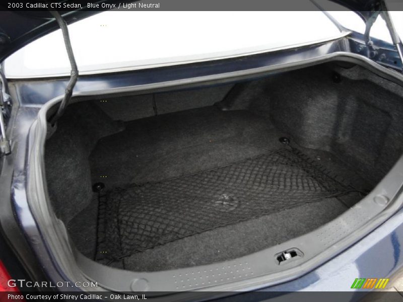 Blue Onyx / Light Neutral 2003 Cadillac CTS Sedan