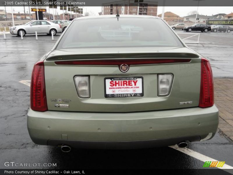 Silver Green / Cashmere 2005 Cadillac STS V8