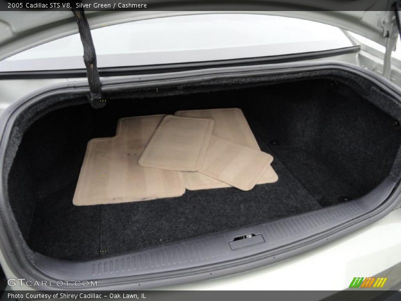 Silver Green / Cashmere 2005 Cadillac STS V8