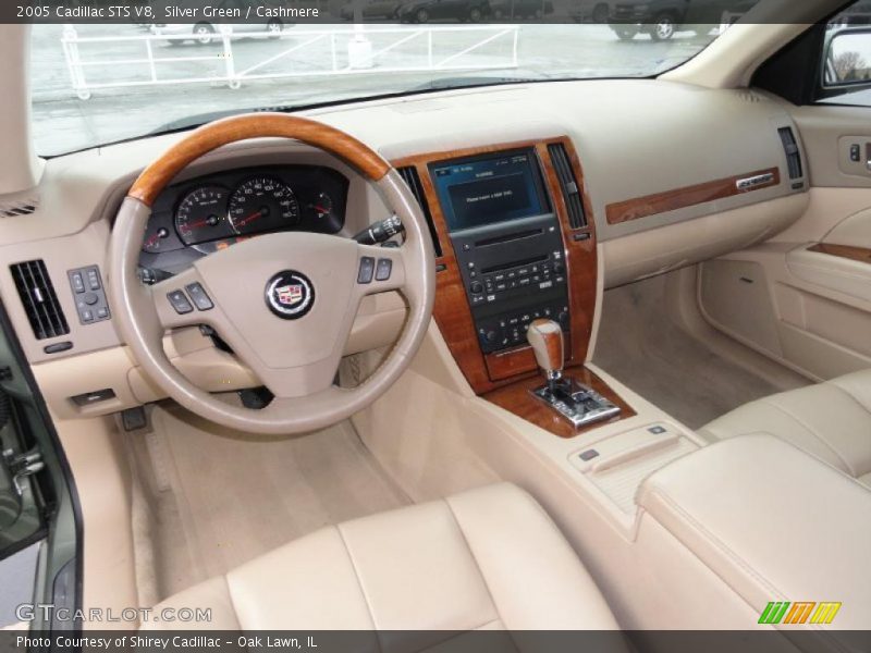 Silver Green / Cashmere 2005 Cadillac STS V8