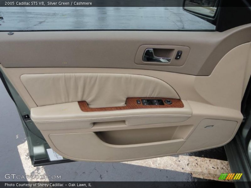 Silver Green / Cashmere 2005 Cadillac STS V8