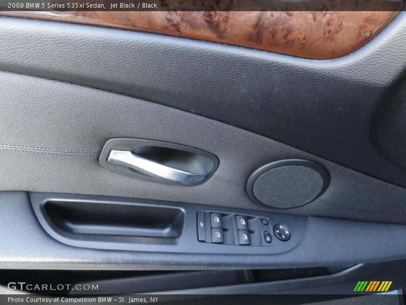 Jet Black / Black 2009 BMW 5 Series 535xi Sedan