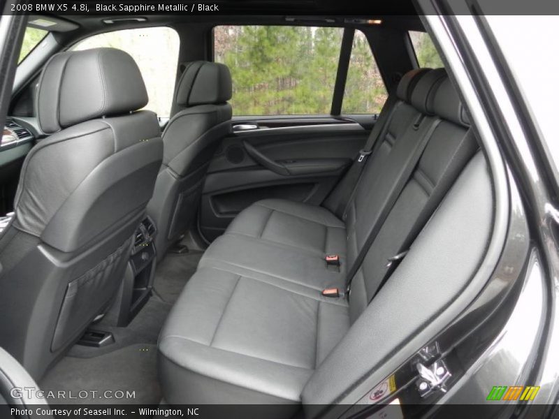 Black Sapphire Metallic / Black 2008 BMW X5 4.8i