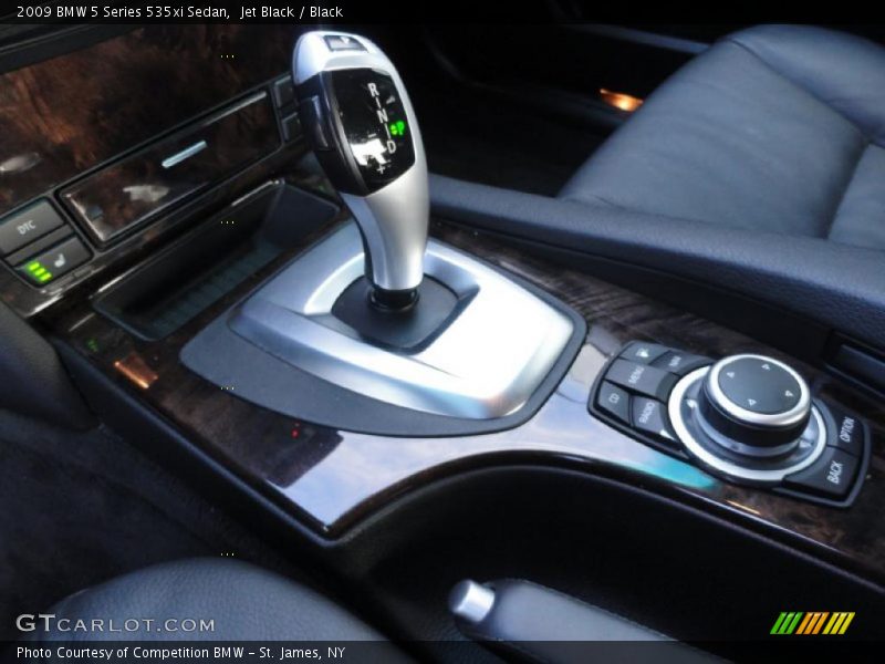 Jet Black / Black 2009 BMW 5 Series 535xi Sedan