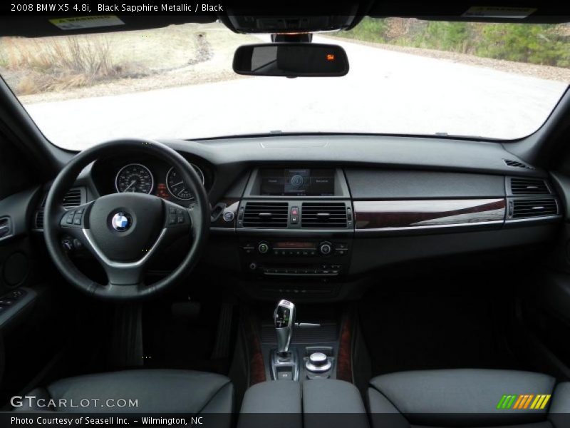 Black Sapphire Metallic / Black 2008 BMW X5 4.8i