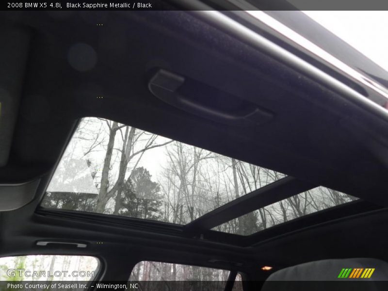 Black Sapphire Metallic / Black 2008 BMW X5 4.8i