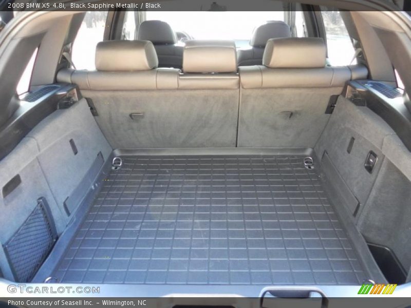 Black Sapphire Metallic / Black 2008 BMW X5 4.8i