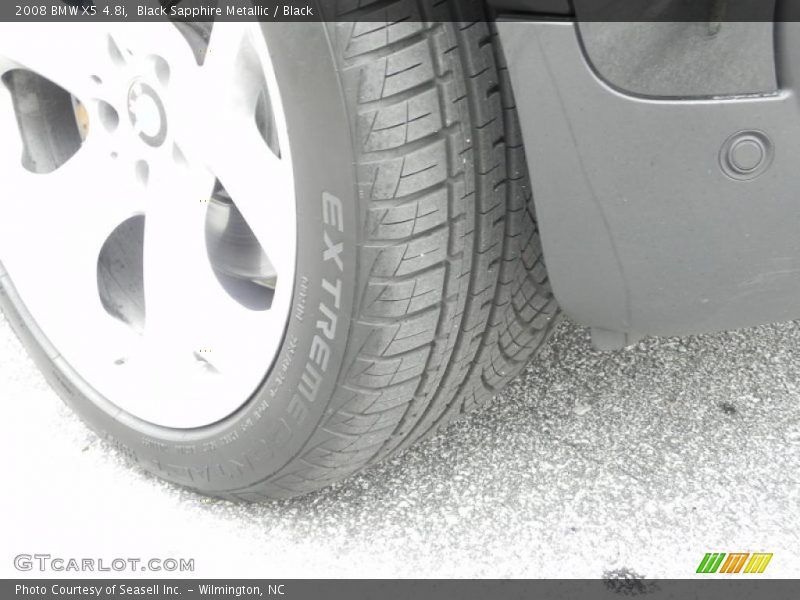 Black Sapphire Metallic / Black 2008 BMW X5 4.8i