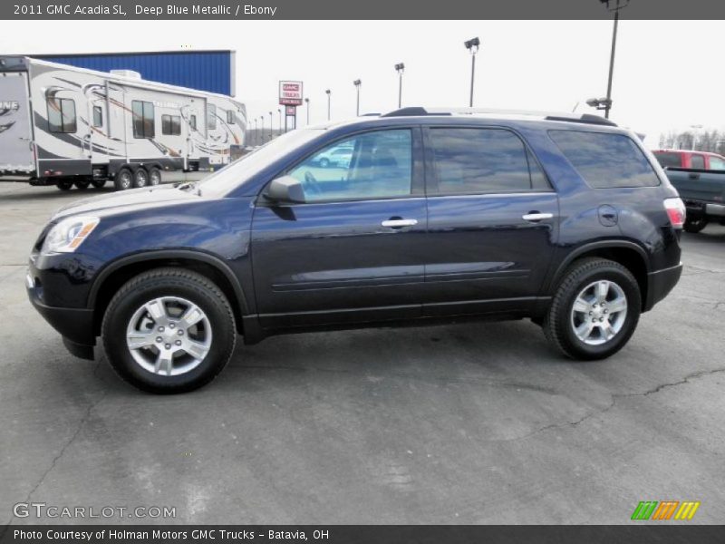 Deep Blue Metallic / Ebony 2011 GMC Acadia SL