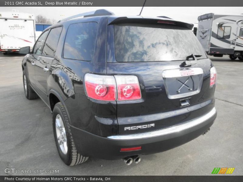 Deep Blue Metallic / Ebony 2011 GMC Acadia SL