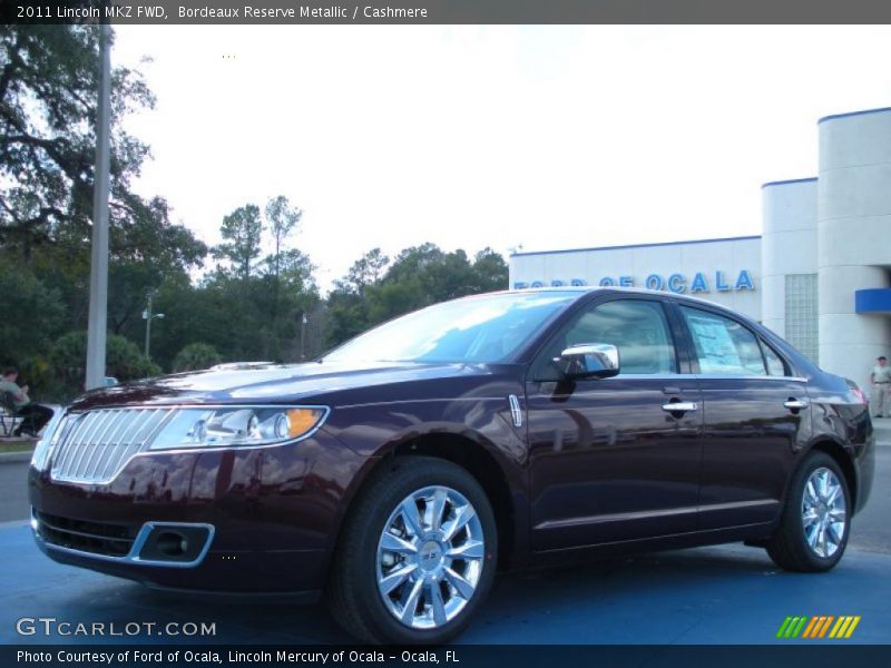 Bordeaux Reserve Metallic / Cashmere 2011 Lincoln MKZ FWD