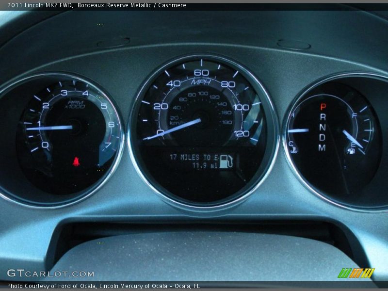 Bordeaux Reserve Metallic / Cashmere 2011 Lincoln MKZ FWD