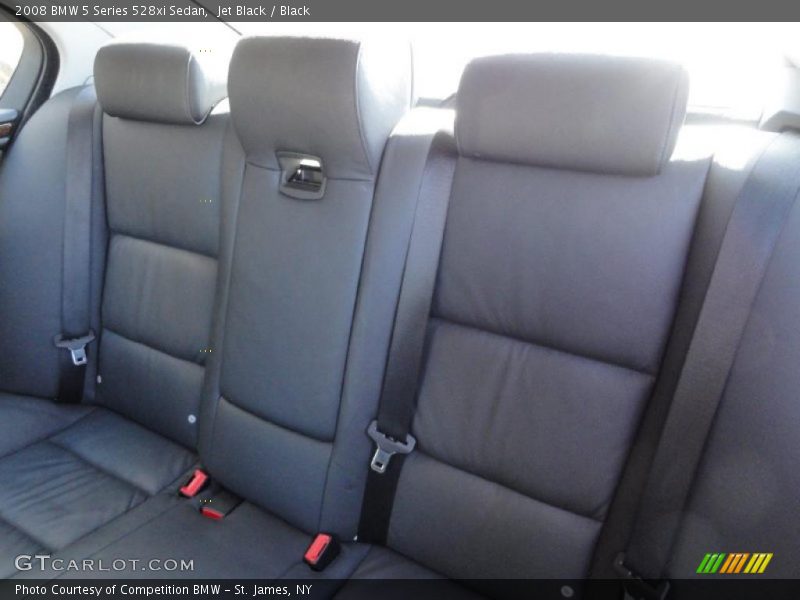 Jet Black / Black 2008 BMW 5 Series 528xi Sedan