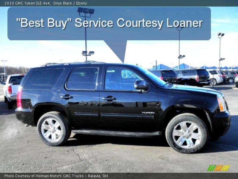 Onyx Black / Ebony 2010 GMC Yukon SLE 4x4