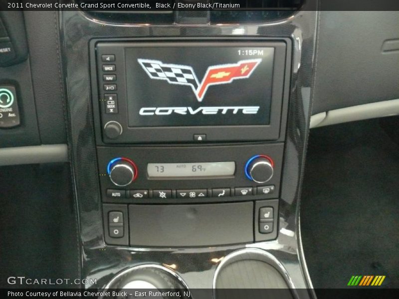Black / Ebony Black/Titanium 2011 Chevrolet Corvette Grand Sport Convertible