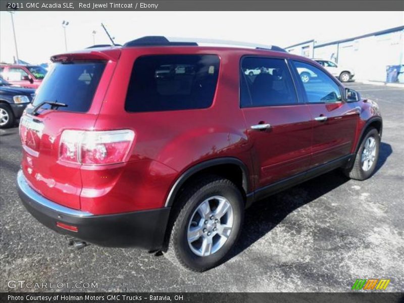 Red Jewel Tintcoat / Ebony 2011 GMC Acadia SLE