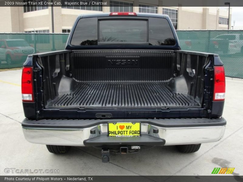 Majestic Blue / Charcoal 2009 Nissan Titan XE Crew Cab