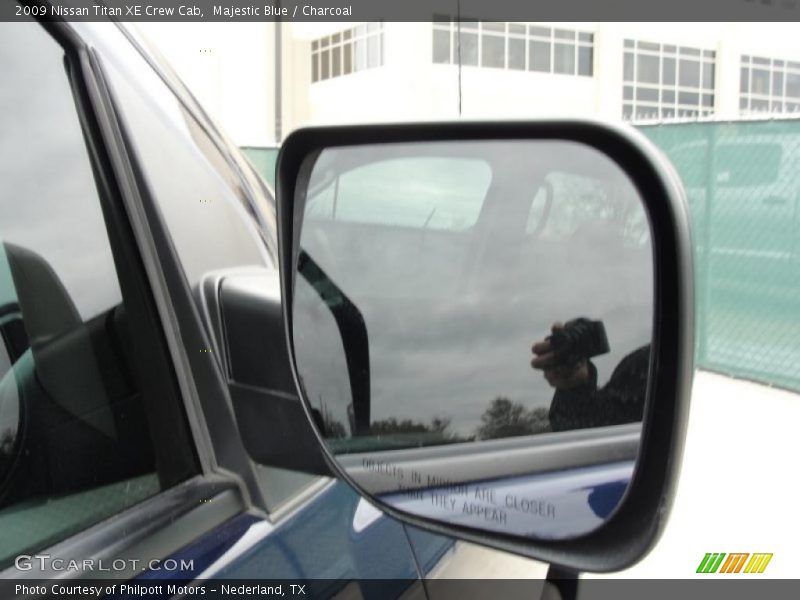 Majestic Blue / Charcoal 2009 Nissan Titan XE Crew Cab
