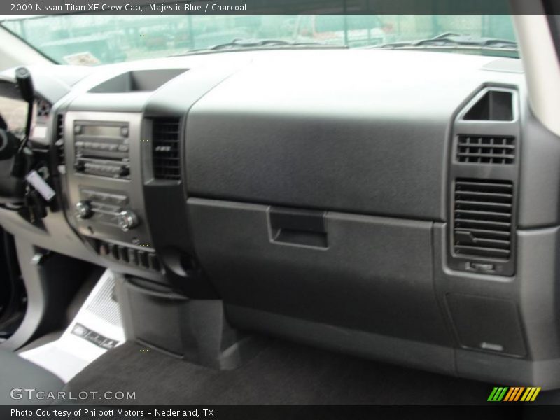 Majestic Blue / Charcoal 2009 Nissan Titan XE Crew Cab