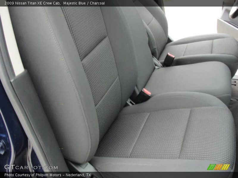 Majestic Blue / Charcoal 2009 Nissan Titan XE Crew Cab