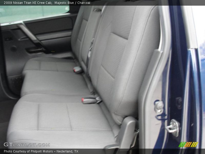 Majestic Blue / Charcoal 2009 Nissan Titan XE Crew Cab