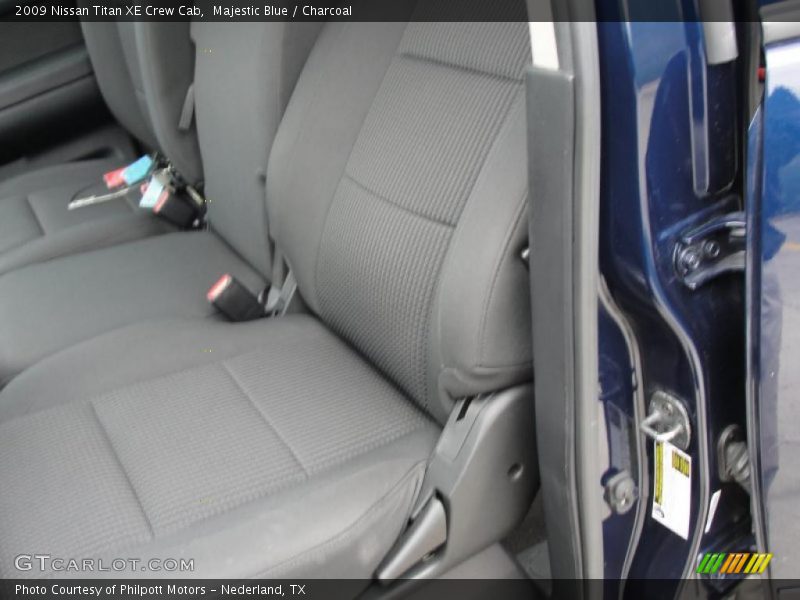 Majestic Blue / Charcoal 2009 Nissan Titan XE Crew Cab