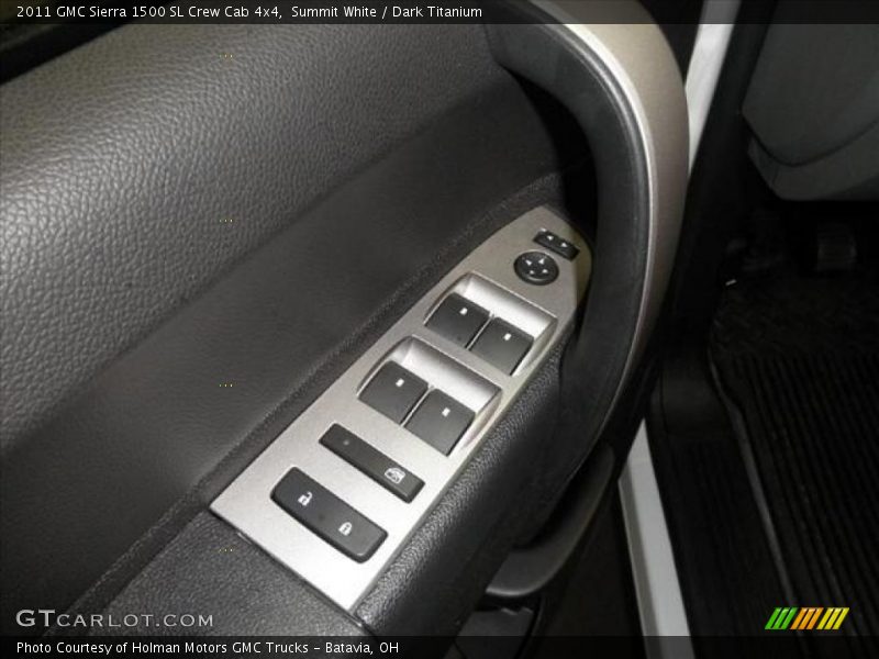 Summit White / Dark Titanium 2011 GMC Sierra 1500 SL Crew Cab 4x4