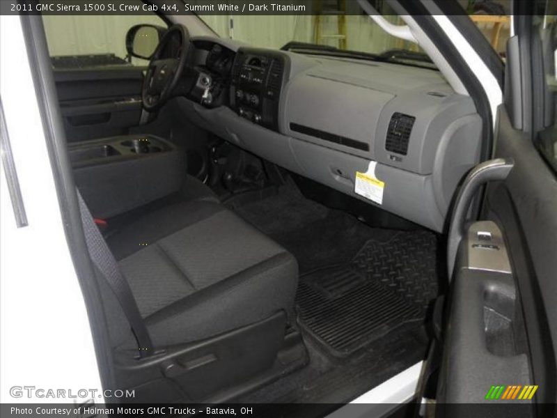 Summit White / Dark Titanium 2011 GMC Sierra 1500 SL Crew Cab 4x4