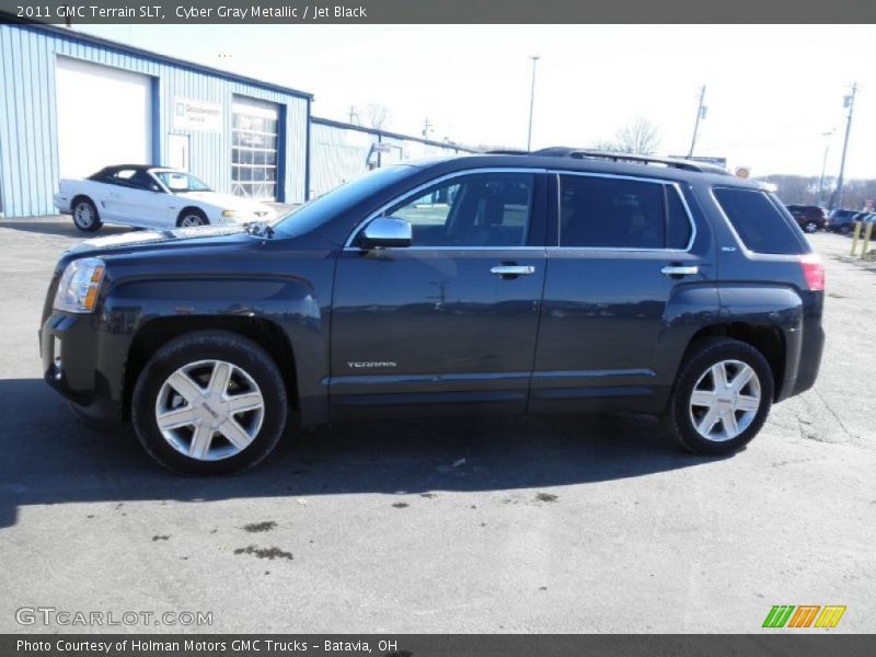 Cyber Gray Metallic / Jet Black 2011 GMC Terrain SLT
