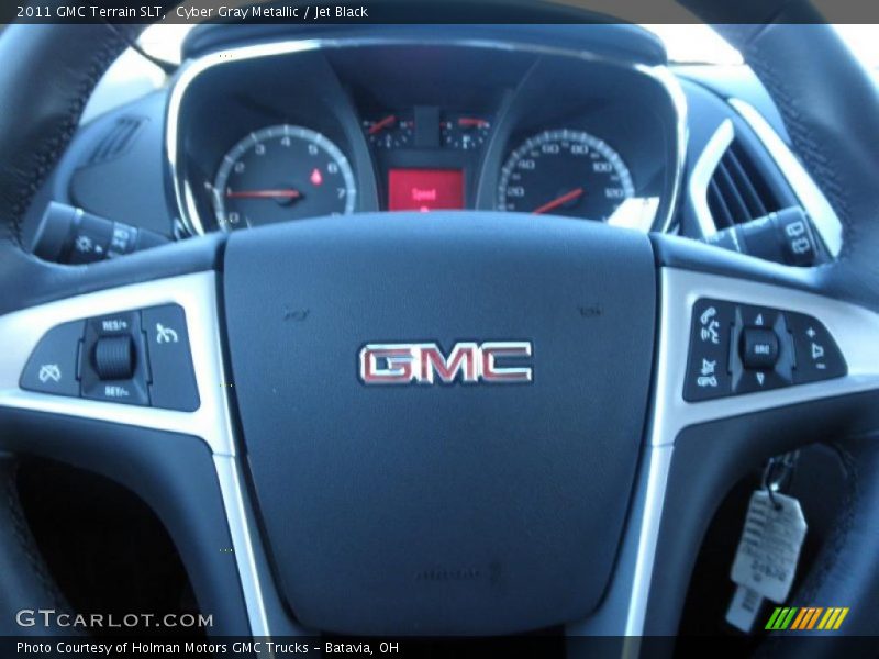 Cyber Gray Metallic / Jet Black 2011 GMC Terrain SLT