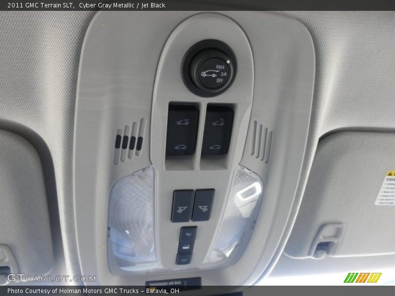Cyber Gray Metallic / Jet Black 2011 GMC Terrain SLT