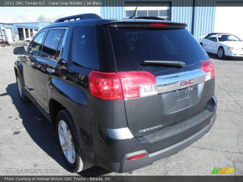 Cyber Gray Metallic / Jet Black 2011 GMC Terrain SLT