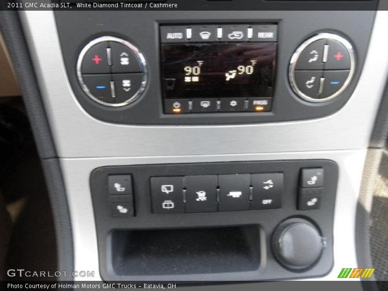 White Diamond Tintcoat / Cashmere 2011 GMC Acadia SLT