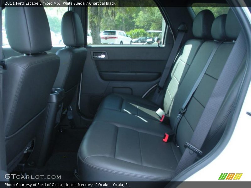 White Suede / Charcoal Black 2011 Ford Escape Limited V6