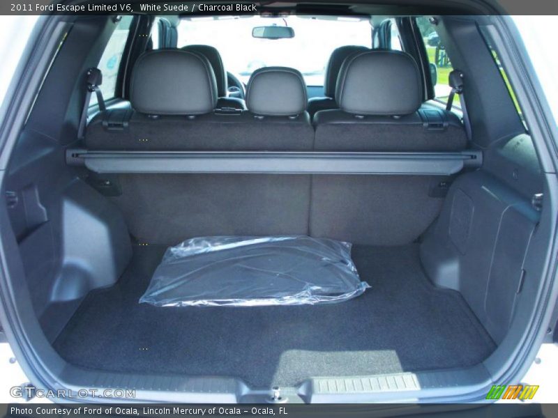 White Suede / Charcoal Black 2011 Ford Escape Limited V6