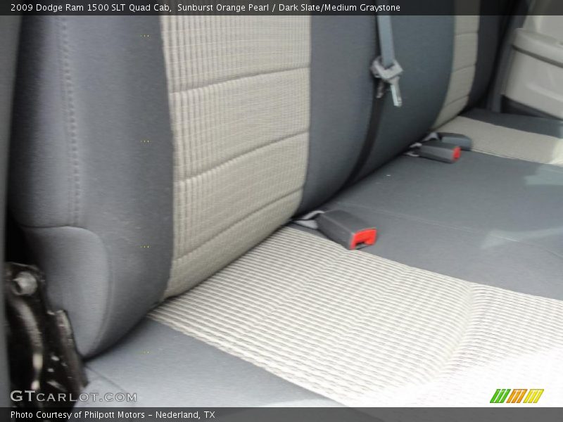 Sunburst Orange Pearl / Dark Slate/Medium Graystone 2009 Dodge Ram 1500 SLT Quad Cab