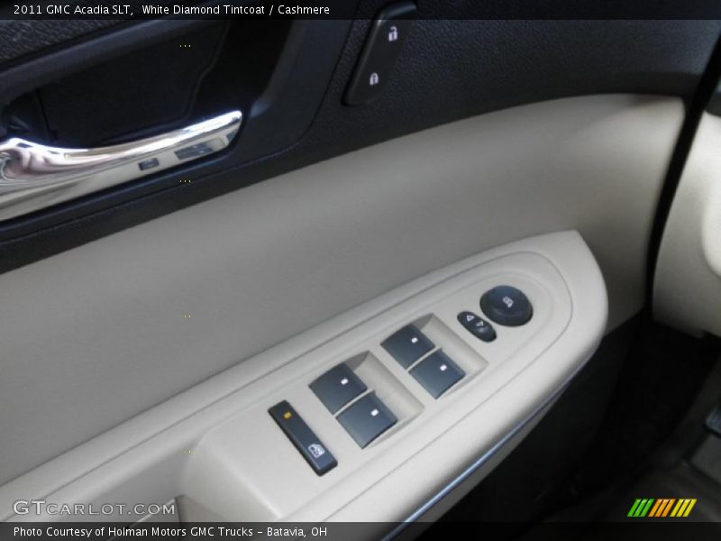 White Diamond Tintcoat / Cashmere 2011 GMC Acadia SLT