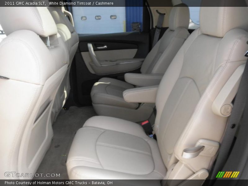 White Diamond Tintcoat / Cashmere 2011 GMC Acadia SLT
