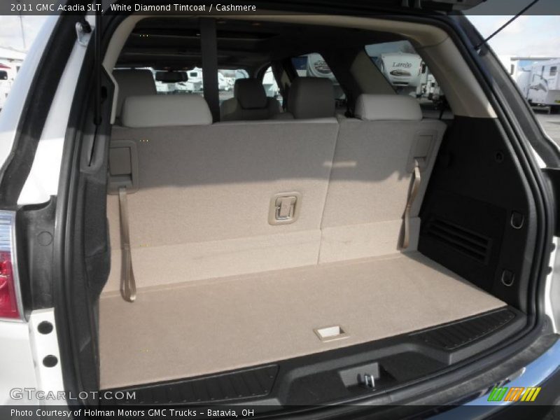 White Diamond Tintcoat / Cashmere 2011 GMC Acadia SLT